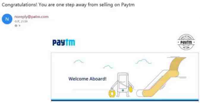 Paytm注册