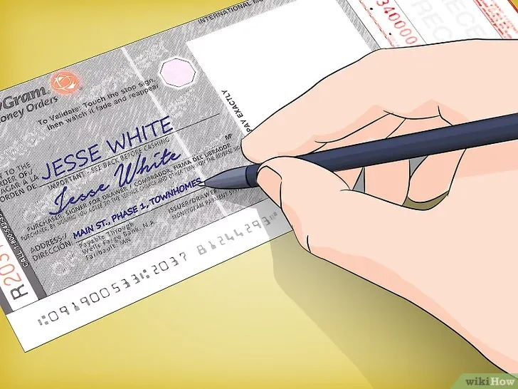 以Fill Out a Moneygram Money Order Step 3为标题的图片