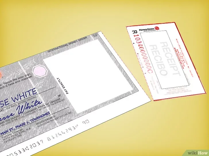 以Fill Out a Moneygram Money Order Step 4为标题的图片