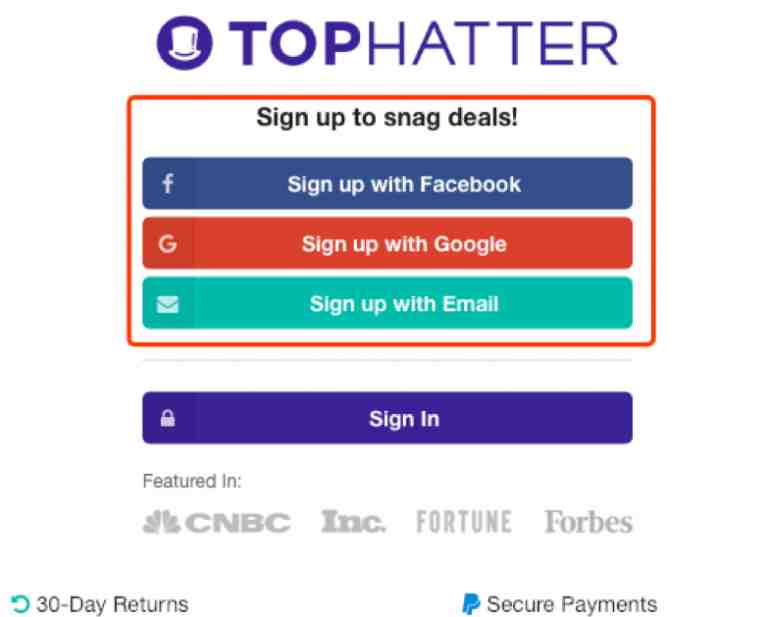 2019年Tophatter卖家入驻流程、开店条件详解 2019年Tophatter卖家入驻流程、开店条件详解