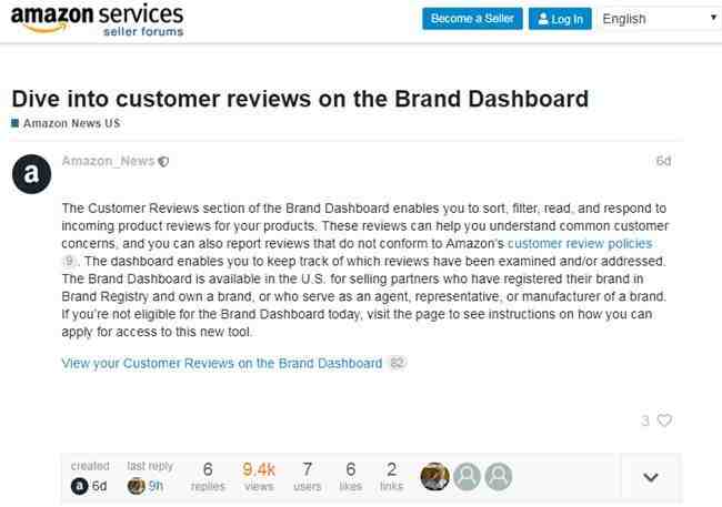 亚马逊宣布两项新变动,卖家或可直接管控产品review