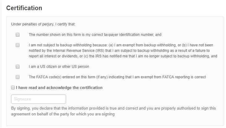 w9 tax form
