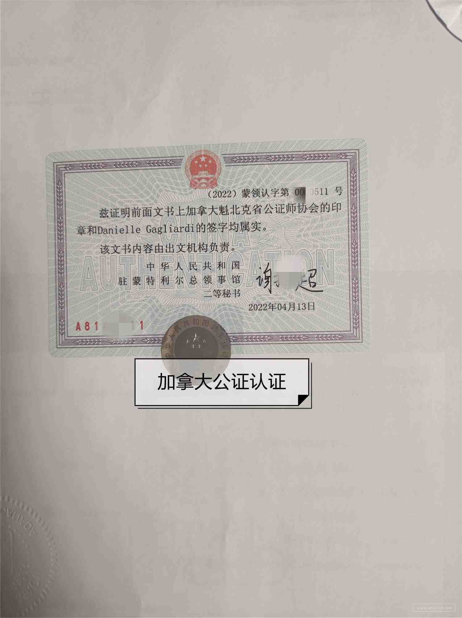 开曼公司法律意见书海牙认证apostille