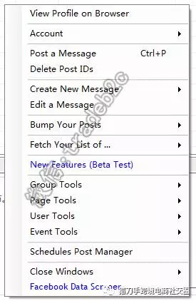 【猎刀手】高手使用的facebook营销推广软件