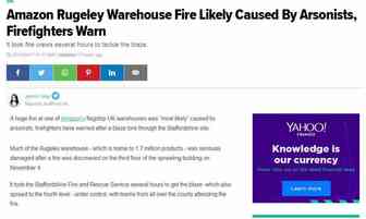 突发，亚马逊仓库“火了”，卖家如何减少损失？