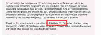 卖家误踩平台“红线”，被罚＄34万
