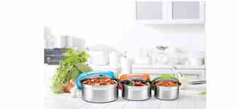 不锈钢食品容器Stainless Steel Food Container ——2018年8月美亚家居品类热点商机解读