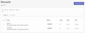 跨境电商(外贸)：独立站(shopify)+一件代发(dropshipping)实操笔记(二十六).折扣篇