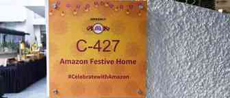 亚马逊在新德里的线下体验“Amazon Festive Home”助力“Great Indian Festival”