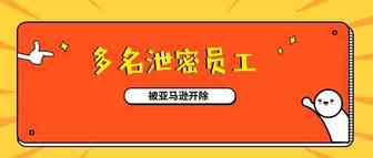 VC在劫难逃！亚马逊解雇泄露数据的员工并将整治恶意竞争的无良卖家