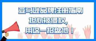 亚马逊品牌注册指南｜担心被侵权， 用这一招盘他！