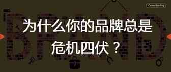 为什么你的品牌总是危机四伏？