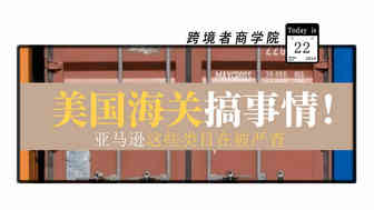 海关大动作？！这些亚马逊类目正被严查