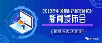 国新办现场直播：2018年中国知识产权发展状况新闻发布会