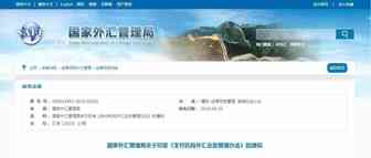 国家外汇局发布新规便利跨境电子商务结算