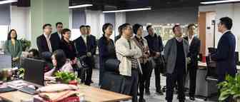 省商务厅副厅长李心球带队实地调研Kilimall