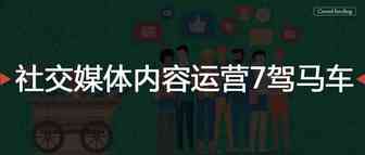 社交媒体内容运营7驾马车