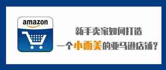 新手卖家如何打造一个小而美的亚马逊店铺？