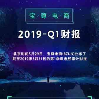 【财报】宝尊电商一季度营收12.87亿元 同比增长39.7%