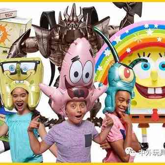Nickelodeon（尼克频道）一大波知名IP周边玩具~