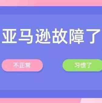 不出所料！目前为止亚马逊出现了各种“故障”