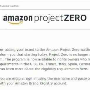 亚马逊Project Zero全面开放，你参加了么？
