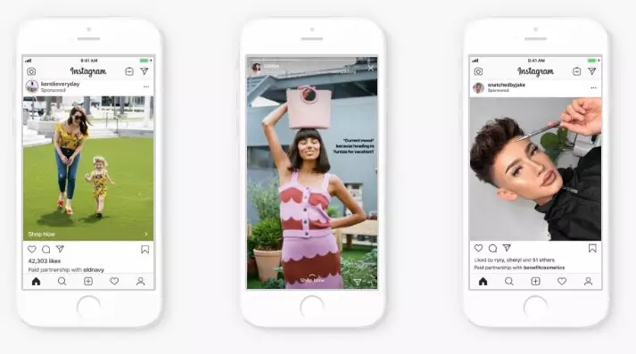 新功能：Instagram 品牌内容广告