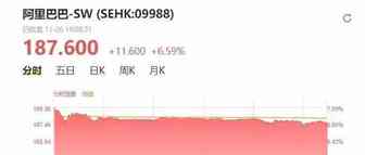 【会员动态】阿里港交所上市首日收涨近6.6% 成交140亿港元