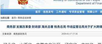 商务部等六部门进一步扩大跨境电商零售进口试点范围｜石家庄等50个城市（地区）及海南全岛纳入