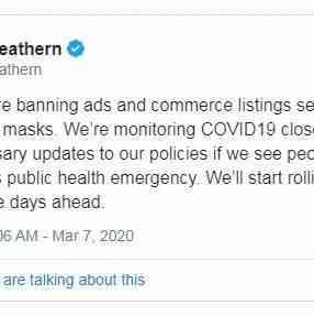 FB与GG都全面禁止口罩类广告投放|出海笔记