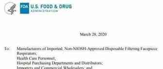 口罩出口最新消息，3月28日起美国拒绝中国标准的KN95口罩！
