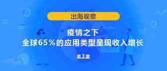 疫情之下，全球65％的应用类型呈现收入增长