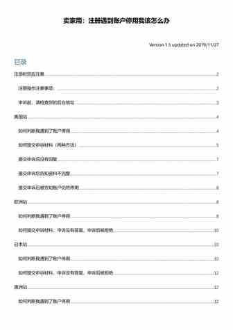 卖家遇到账户停用怎么办？