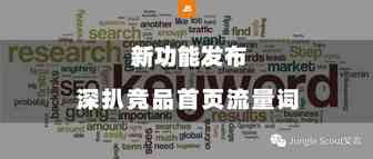 一键透视竞品ASIN核心关键词！你也能成为Best Seller！