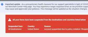 Google Merchant Center账号被封了怎么办？