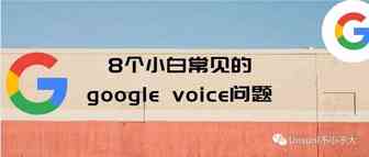 8个小白常见的google voice问题
