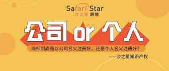 商标到底是以公司名义注册好，还是个人名义注册好？