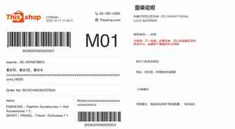 Thisshop卖家如何进行电子面打印单？