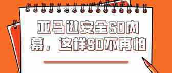 亚马逊安全SD内幕，这样SD不再怕