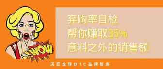 独立站弃购率自检，做好这6点，赚取意外的35%销售额