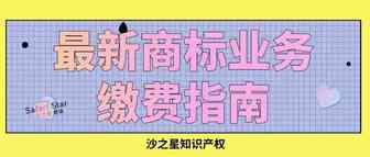 商标局发布最新商标业务缴费指南