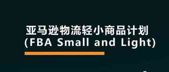 亚马逊FBA物流轻小商品计划解读（一）