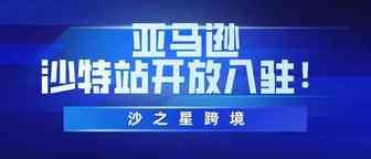 亚马逊沙特站开放​入驻！入驻方式&常见问题答疑​
