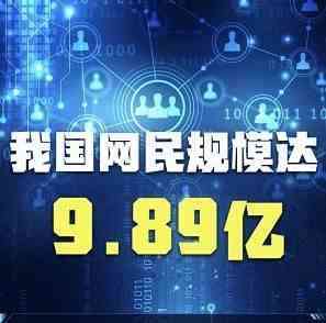 报告速递 | 网民规模9.89亿！网购用户7.82亿！
