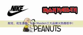 预警！耐克、花生漫画、Iron Maiden三大品牌纷纷维权中！