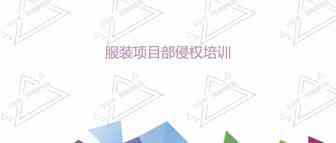 服装类目内部培训PPT分享