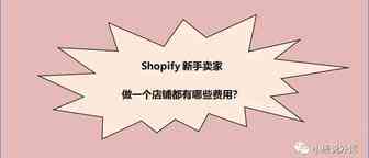 新手做shopify-我们算算都有哪些费用！