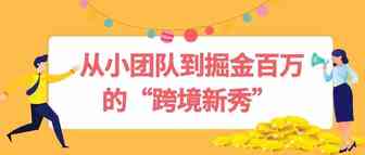 10个月GMV从零突破百万美金！小团队做对了什么成为跨境新秀？