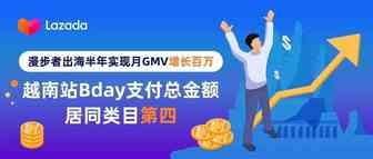 漫步者出海半年实现月GMV增长百万，越南站Bday支付总金额居同类目第四