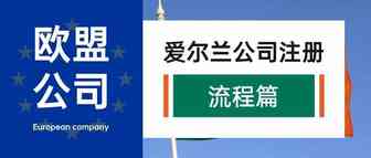 欧盟公司-爱尔兰公司注册（流程篇）